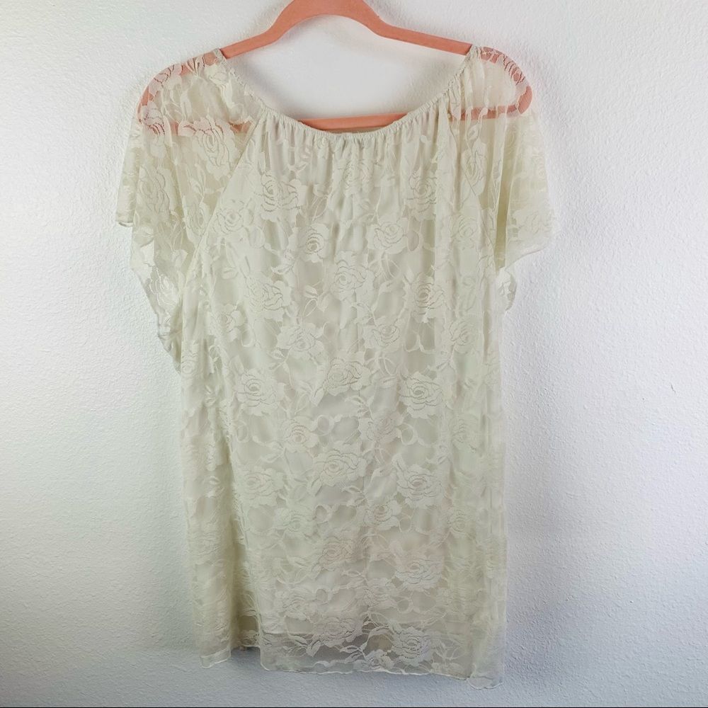 Creative Design Lace Blouse‎ - Picture 3 of 3